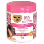 Salon line Sos Cachos Extrato de Mel Ativador de Cachos 500g
