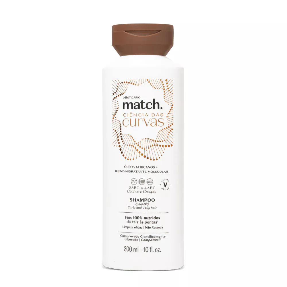 52076 Shampoo Match Ciência das Curvas, 300ml - Image 1