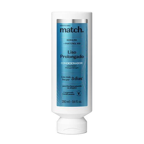82845GG Match Condicionador Liso Prolongado, 280ml - Image 1